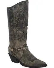 CORRAL Women's Eagle Harness Boot Snip Toe R1351