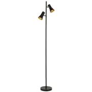Verik Floor 2 Lamps Black / Black - VERIK FL-BK