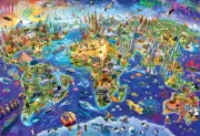Eurographics Crazy World 2000 Piece Jigsaw Puzzle