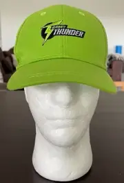 SYDNEY THUNDER CRICKET T20 Big Bash Cap Hat Green 6 Panel Logo Size 50cm NEW