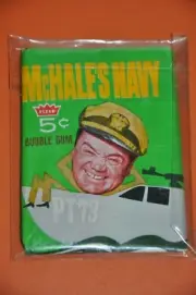 1965 FLEER "McHALES NAVY" UNOPENED WAX PACK