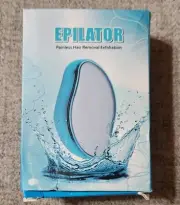 Epilator Painless Magic Hair Remover Exfoliation NIB Orange