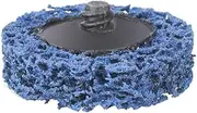 Sanding Wheel 2Inch Poly Strip Disc Abrasive Wheel Paint Rust Remover Clean Grinding Wheels for Motorcycles Angle Grinder Car-2 Inch Blue polishing