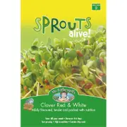 Mr Fothergill's Sprouts Alive Clover Red and White Seeds