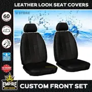 EMPIRE FRONT Leather LOOK Seat Covers For Mazda 3 BM BN SP25 GT Sedan 14-2/19