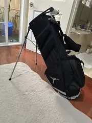 Jordan Fadeaway 6-Way Golf Stand Bag Black Jumpman Grove Nike