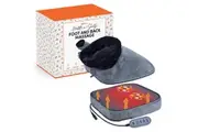 Ape Basics Heated 2-in-1 Shiatsu Foot And Back Massager