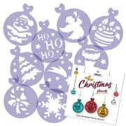 Cookie Baking Decoration Stencil CHRISTMAS ANGEL CHRISTMAS TREE SANTA’S BEARD