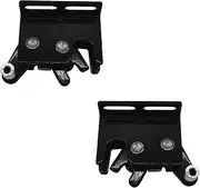 1 Pair 83515 & 83514 Door Rotary Latche, Truck Cap Rotary Latches Compatible with LEER 100XL, XR, XQ, 180XL and 700 Fiberglass Tonneau Cover-Driver and Passenger Side(Truck Cap Lock Replacement)