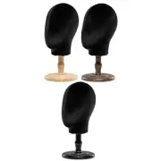 Wig Holder Stylist Display Styling Manikin Head Model for Wig Caps Headdress