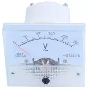 2X(Analog 85L1 AC 250 V Panel Meter Voltmeter Measuring device Installation4496