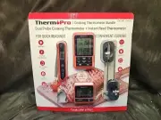 ThermoPro Cooking Dual Probe Instant Read Thermometer Bundle [TP826BW & TP03HW]