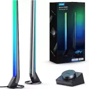 Smart RGBIC Gaming Light Bars with Music & Scene Modes, Works with Alexa & Googl