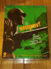 Vintage TSR SPI 1973 Board War Game: Sniper! House-to-House Fighting WWII Sealed