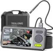 Teslong Industrial Endoscope Camera, Ultra Thin 5.0mm Dual Fiber Scope, Ultra Fi