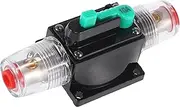Hihaha DC 12V/ 24V/ 32V 10 Amp Car Reset Circuit Breaker Audio Fuse Holder Durable Material