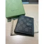 GUCCI OPHIDIA GG COATED-CANVAS WALLET 短夾