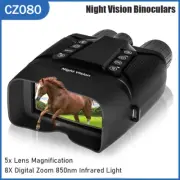 Night Vision Goggles for Hunting 4K HD IR Night Vision Binoculars 8X Zoom