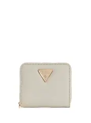 GUESS Women's Eco Cream Beige Gemma Small Wallet