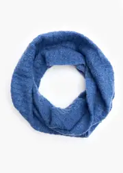 [Taking Shape] Taking Shape Rib Knit Snood in Indigo - Women's Accessories Indigo