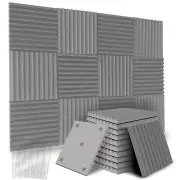 12 Pack Acoustic Panels 12"X 12"X1" Sound Proof Foam Panels High Density Soun...
