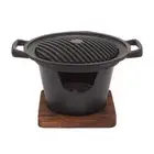 Roasting Pan Grade Anti Corrosion BBQ Grills Durable Mini Barbecue Oven