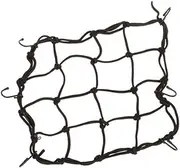 SOLUSTRE Bike Motorcycle Helmet Mesh Storage Carrier Bag Black 28cm x 28cm Multi-Purpose Outdoor Bag