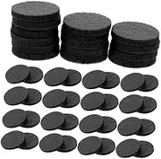 50Pcs Replaceable Essential Oil Pads Aromatherapy Cotton Pads for Diffuser Necklaces Refill Pads for Scented Jewelry Comfortable Stylish Pendants