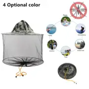 Camouflage Mesh Beekeeping Hat with Fine Mesh for Complete Insect Defense