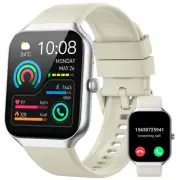 Smart Watch for Women, 1.96"HD 2025 Smartwatch (Answer/Make Call) with Heart ...