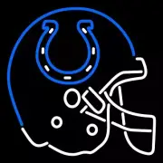 New Indianapolis colts Helmet Beer Bar Neon Light Sign 24"x20"