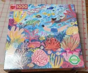 Eeboo 1000 Piece Premium Puzzle- Coral Reef by Miranda Sofroniou - NIB