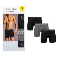 在飛比找momo購物網優惠-【Calvin Klein 凱文克萊】3件組/4件組短版四角