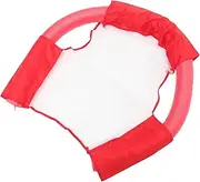 JUMPLAWN Floating Pool Chair Net Ergonomic Water Hammock for Adults Portable Swimming Pool Float for Summer Relaxation for Pool Parties Beach Use Compact Reusable Design