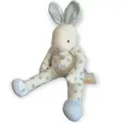 NWT Bunnies By The Bay Plush BIG BUD BUDDY Blue Bunny #101050 Retired Lovey