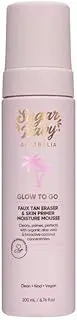 SugarBaby Glow To Go Faux Tan Eraser & Skin Primer Mousse 200ml
