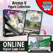 Pokémon TCG PTCGO Live Codes Arceus V Figure Collection ONLINE Code