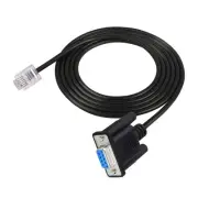 RS232 DB9Pin Female To RJ11 RJ12 6P6C LAN Network Serial Console Cable For Sev ❥