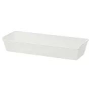 KOMPLEMENT mesh basket, white, 100x35 cm
