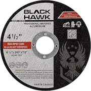 25 Pack BHA 4-1/2" x .045 x 7/8" Arbor Load Resistant Cut Off Wheels for Aluminum & Other Soft Metals Type 1 (Flat) - Angle Grinder Cutting Discs