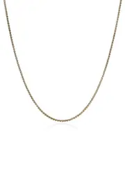 John Hardy Box Chain Necklace, 1.6mm in Gold at Nordstrom, Size 22