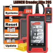 LAUNCH Creader Elite 205 OBD2 Scanner Diagnostic Tool Engine TCM ABS SRS Reader