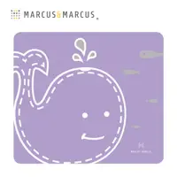 在飛比找PChome24h購物優惠-MARCUS＆MARCUS 動物樂園矽膠餐墊-紫鯨魚