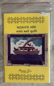 NEW Rosecrest Farm NOAH'S ARK Mini Wall Quilt PATTERN by E. Laney--18 1/2" x 23"