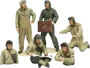 Tamiya 1:35 Scale US Tank Crew Euro Theater Figure Kit