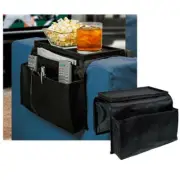 Sofa Arm Rest Organizer 5 Pocket Caddy Couch Remote Holder Table 7795735145050