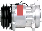 Compatible For Sanden SD7H15 709 AC Compressor SD7H15-8239 SD7H15-8061 SD7H15-8017 SD7H15-4742 JHH0126 11007857 8113626 Compatible For VOLVO VI Truck(24V)