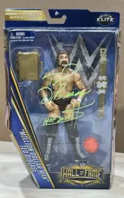 WWE Hall of Fame Million Dollar Man Ted DiBiase Signed Autograph Figure NIB