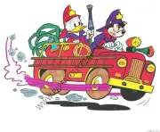Paper tole Kit-SB12-Disney-RDM-C7 Fireman Mickey