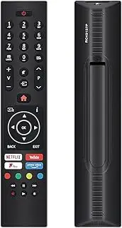 [UNOCAR] RC43137P Remote Replacement Control for JVC Vestel Hitachi Bush Blaupunkt Technika Polaroid Finlux Digihome LED LCD Television and Smart TV With Prime Video Netflix Youtube Freeview Play Button